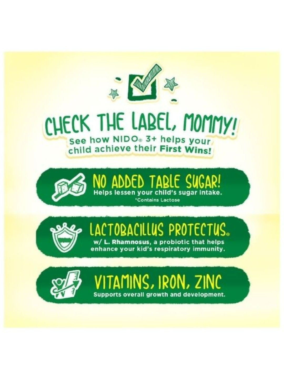 Nido 3+ Powdered Milk Drink For PreSchoolers Above 3y.o (2.4kg